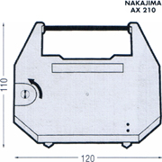 BASIC NAKAJIMA CINTA MAQUINA GR186C 2746SC AX210